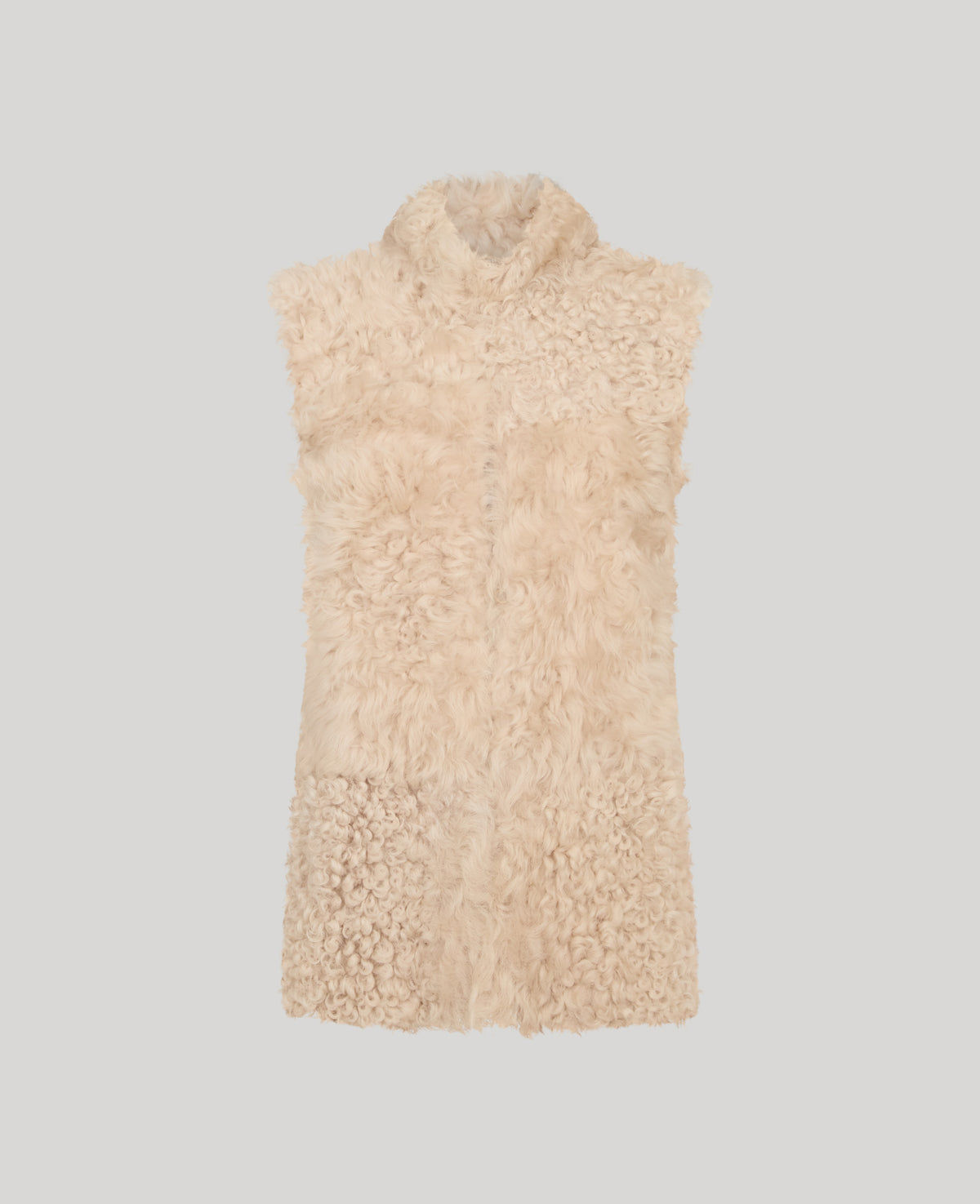 Shearling Curly Gilet