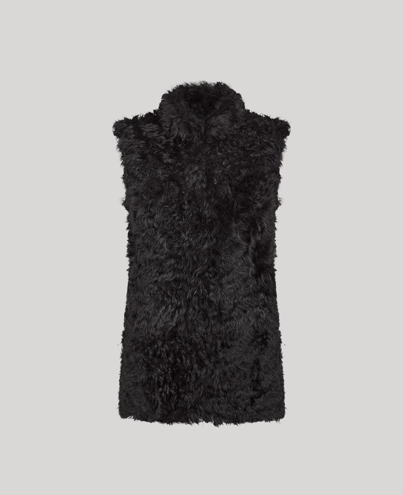 Shearling Curly Gilet