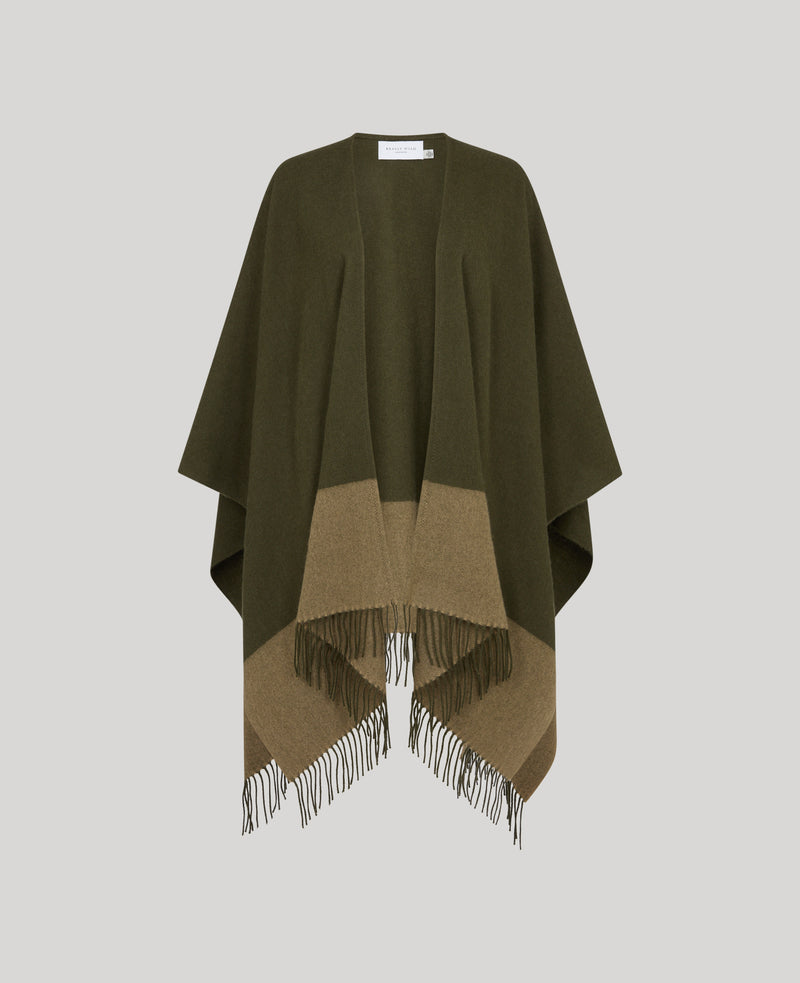 100% Lambswool Cape