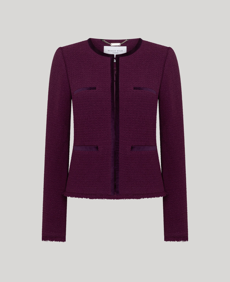 Cece Bouclé Jacket