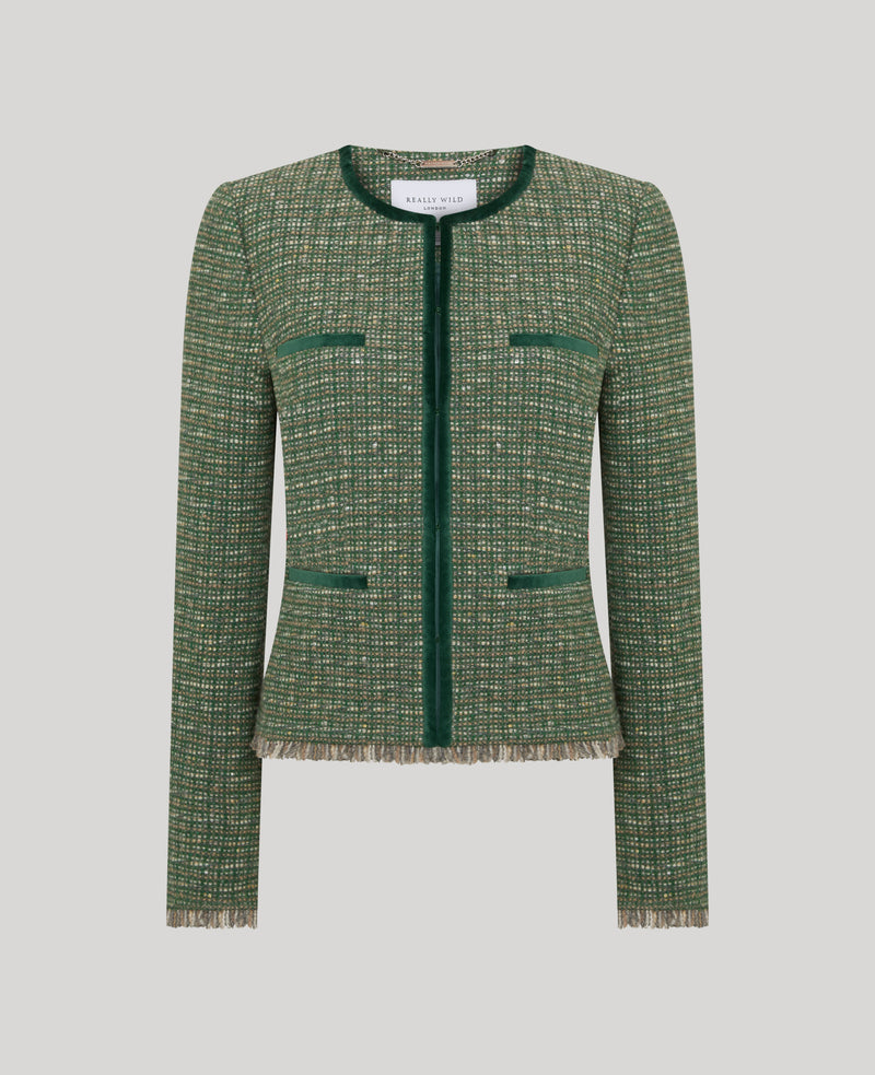 Cece Bouclé Jacket