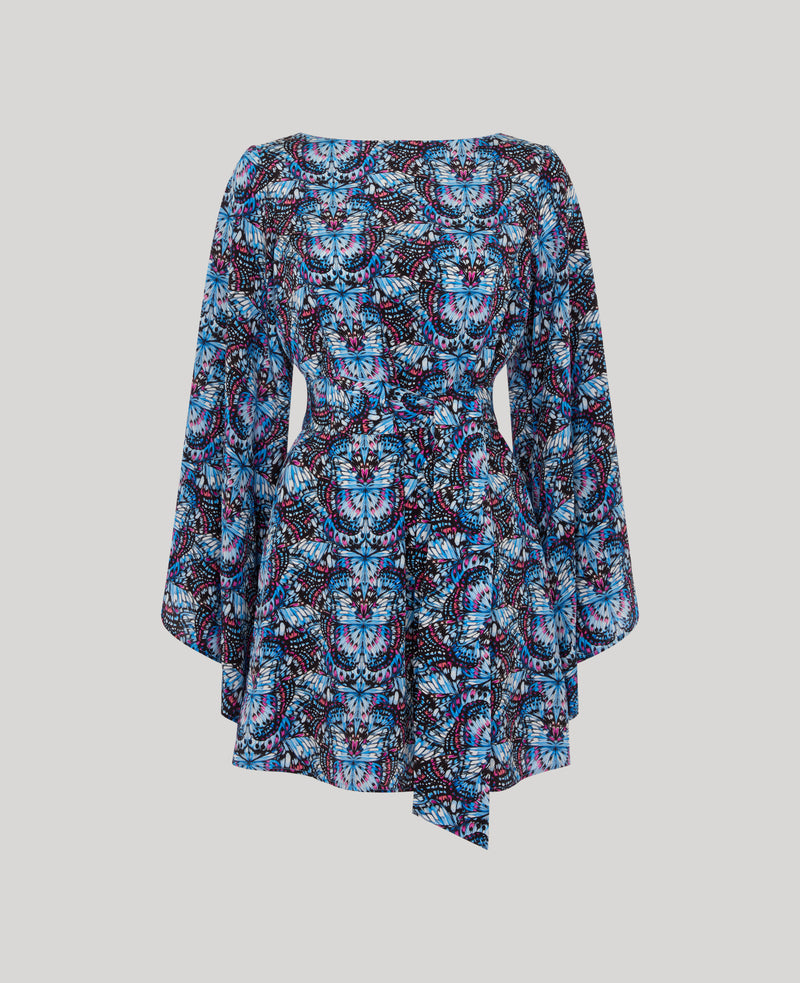 Thalia Silk Cocktail Dress