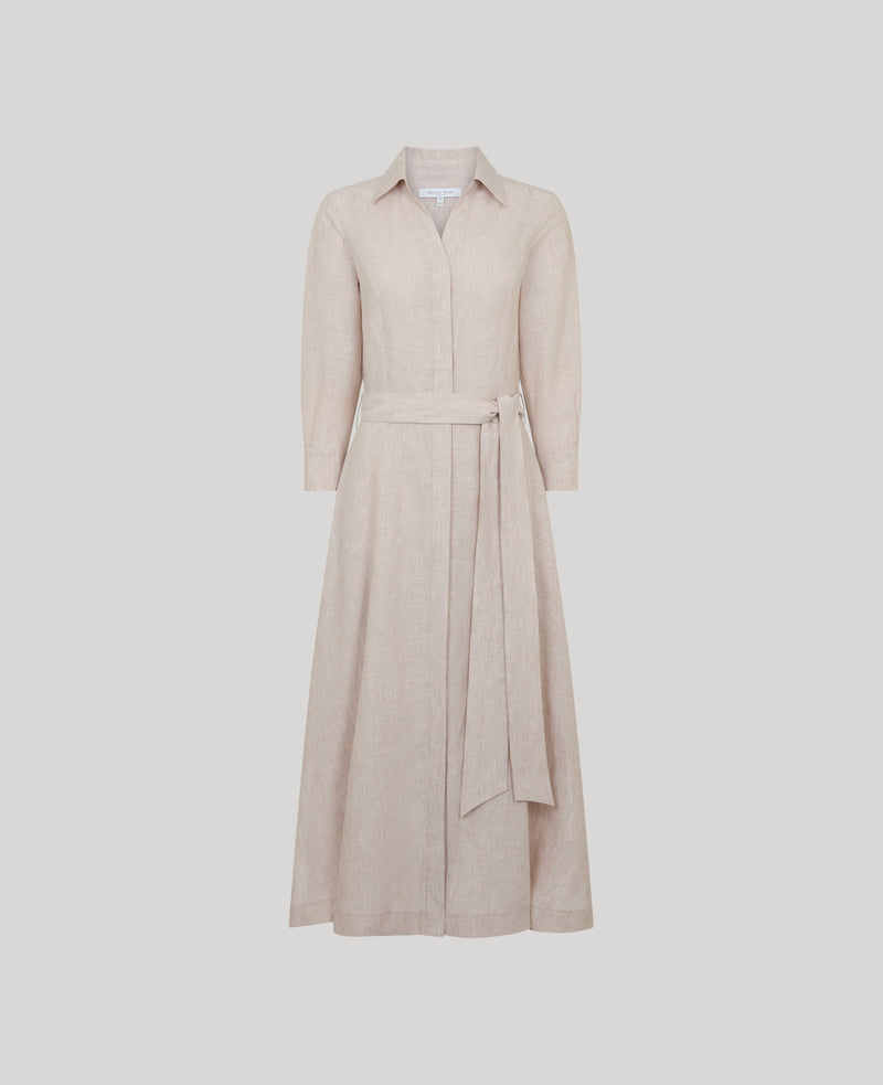 Diane Linen Shirt Dress