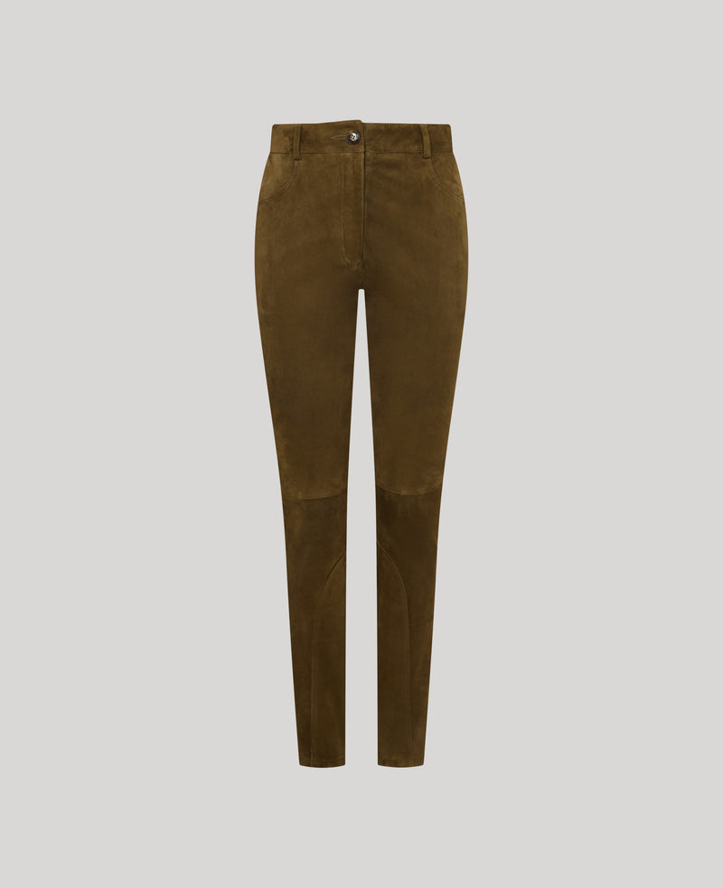 Devan Jasper Suede Trousers