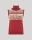 Fairisle Cashmere Roll Neck Tank