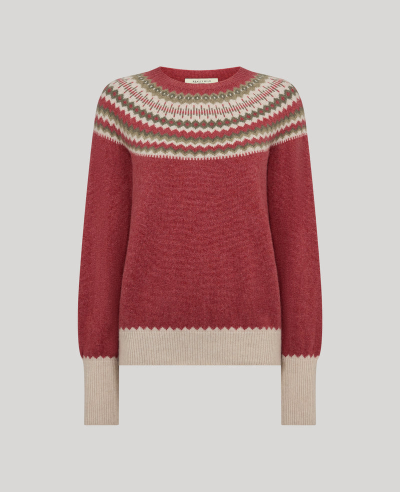 Fairisle 100% Lambswool Sweater