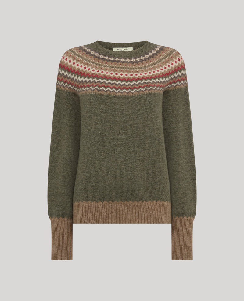 Fairisle 100% Lambswool Sweater