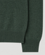 Cuff of mens green jumper