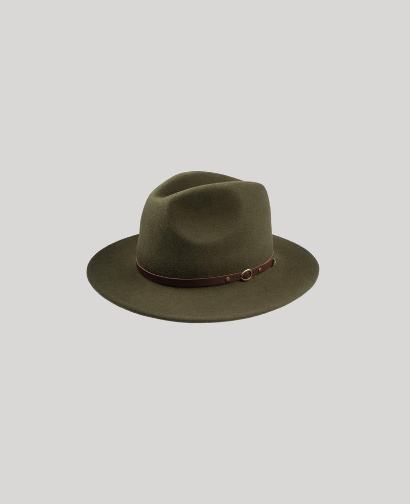 100% Wool Felt Christys Crushable Safari Hat