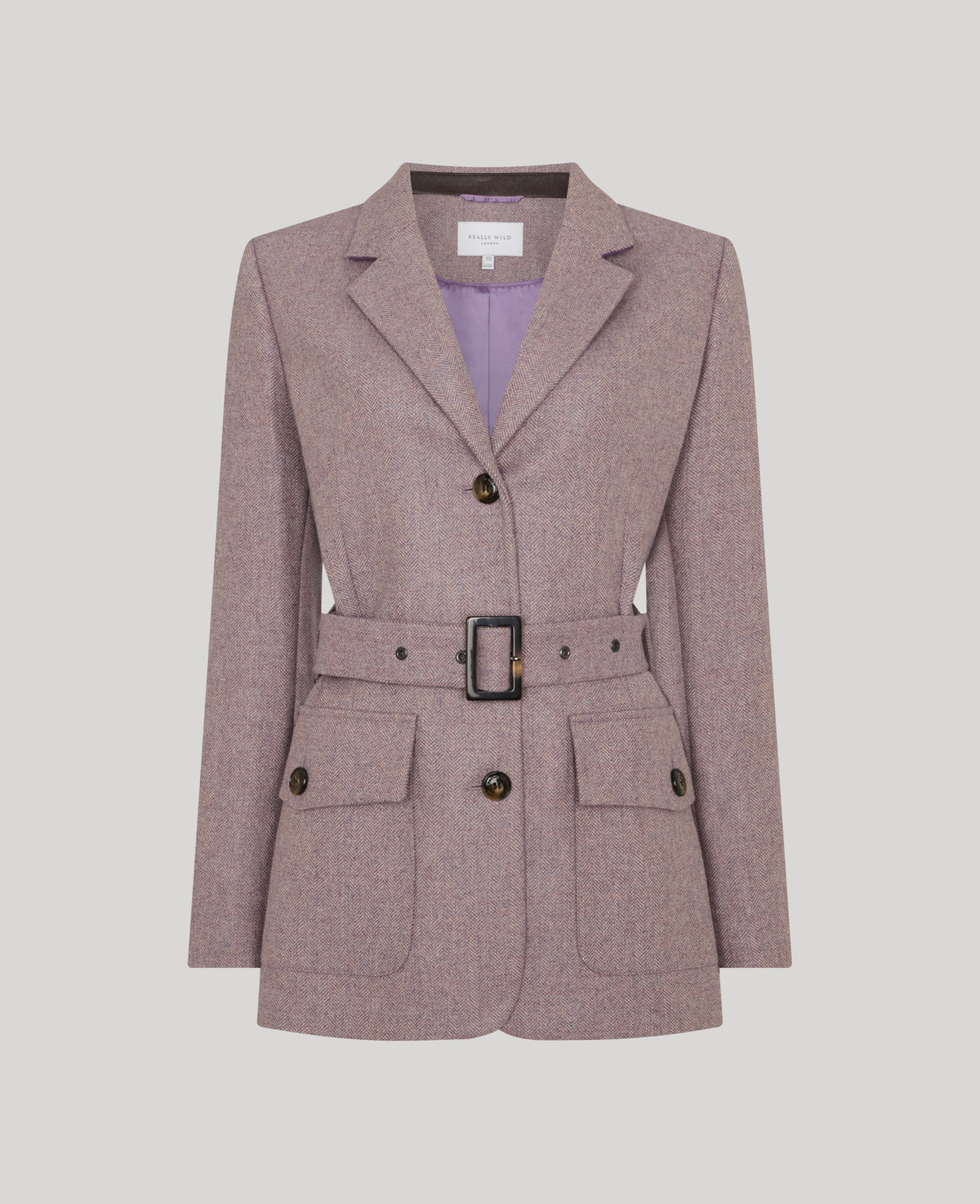 Iris Belted Wool Jacket