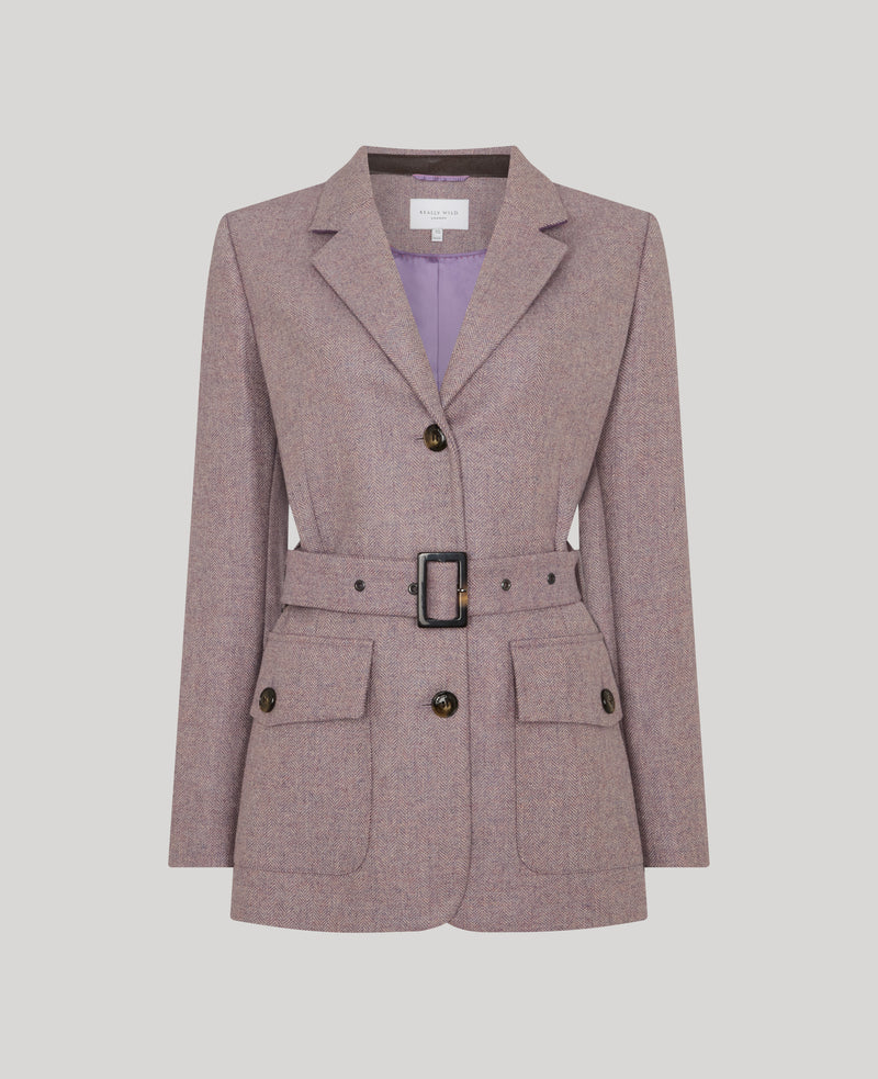 Iris Belted Wool Jacket