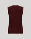 100% Lambswool Ribbed Round Neck Tank