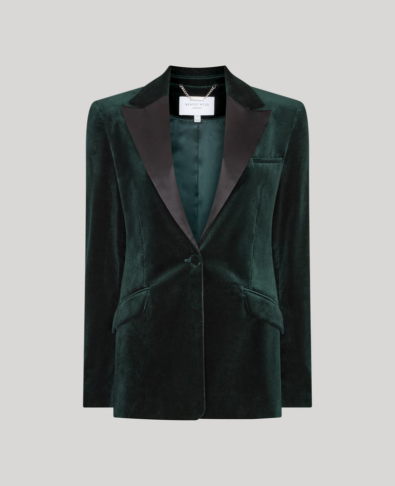 Mayfair Velvet Tuxedo Jacket