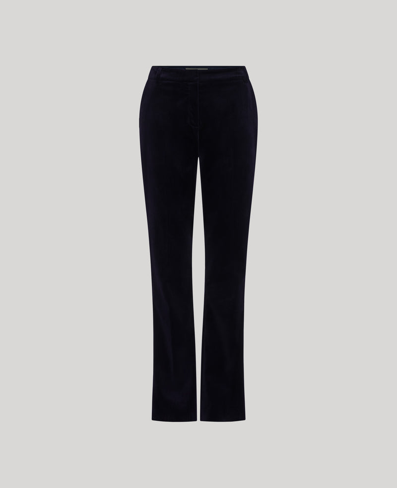 Mayfair Velvet Flare Trousers