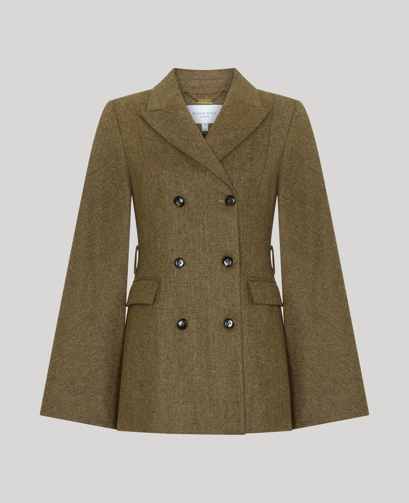 Charlotte Tweed Cape