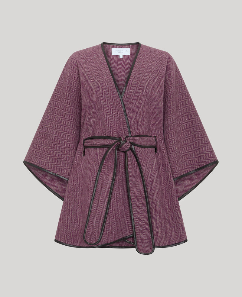 100% Wool Katherine Cape