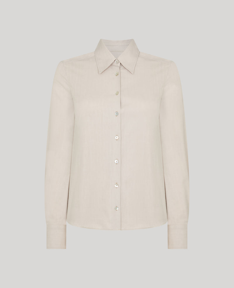 Spencer Herringbone Fitted Shirt