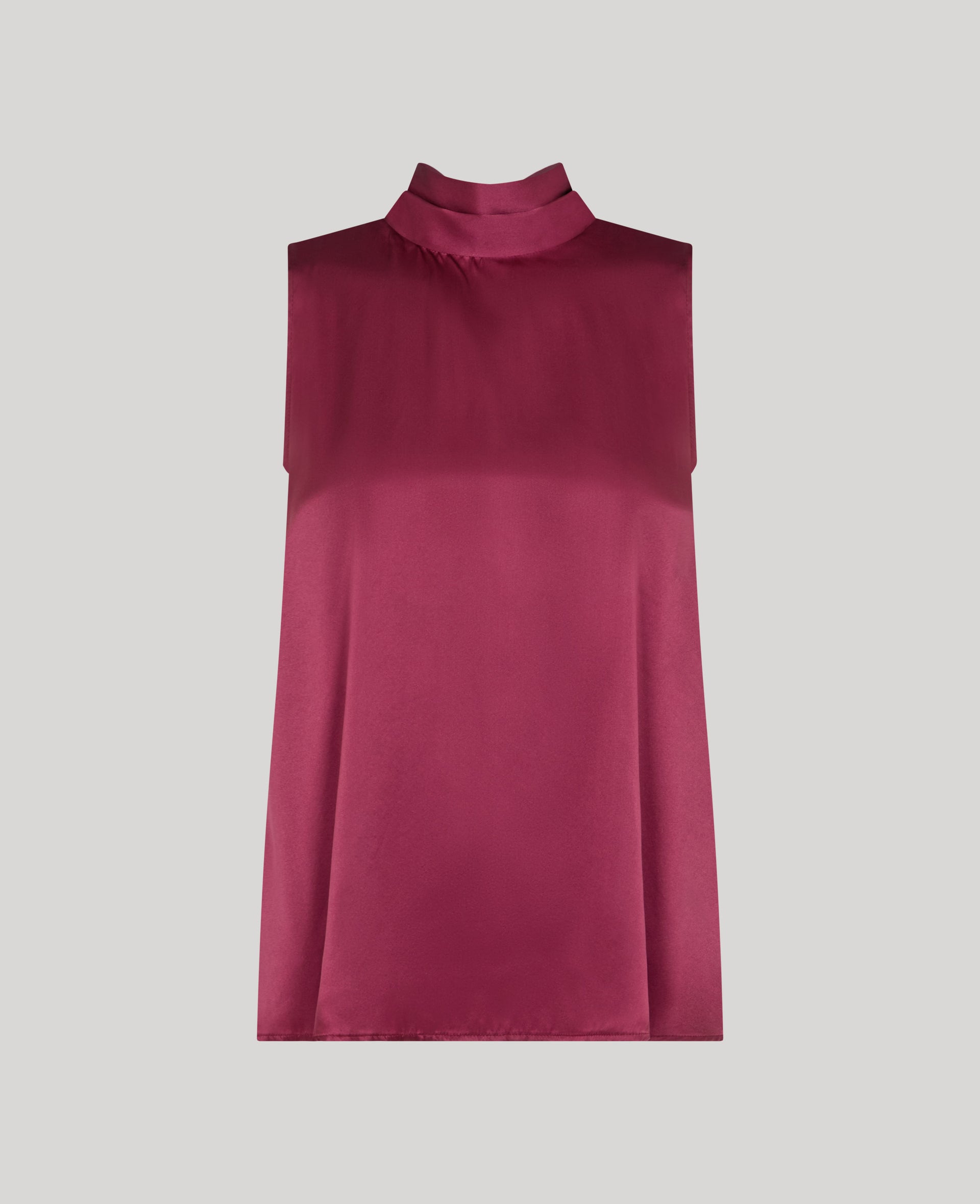 Cadogan Silk Tie Neck Blouse