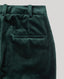 Mayfair Velvet Trousers In Dark Teal