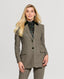 Belgravia Tweed Velvet Collar Tailored Jacket
