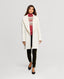 Bianca Merino Wool Mid Length Slim Wrap Coat