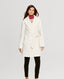 Bianca Merino Wool Mid Length Slim Wrap Coat