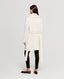Bianca Merino Wool Mid Length Slim Wrap Coat