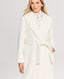 Bianca Merino Wool Long Slim Wrap Coat