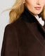 Bianca Merino Wool Long Slim Wrap Coat