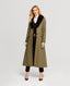 Kate Tweed Coat with Toscana Shearling Fur Collar