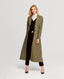 Kate Tweed Coat with Toscana Shearling Fur Collar