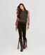 Kinalba Crew Neck Tank with Alcantara Patches