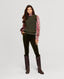 Kinalba Crew Neck Tank with Alcantara Patches