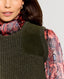 Kinalba Crew Neck Tank with Alcantara Patches