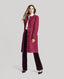 Audrey Boucle Belted Coat