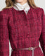 Audrey Boucle Belted Coat