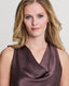 Eton Silk Sleeveless Cowl Neck Blouse