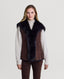 Shearling Hooded Gilet