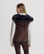 Shearling Hooded Gilet