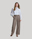 Highclere Wool Wide Leg Trousers