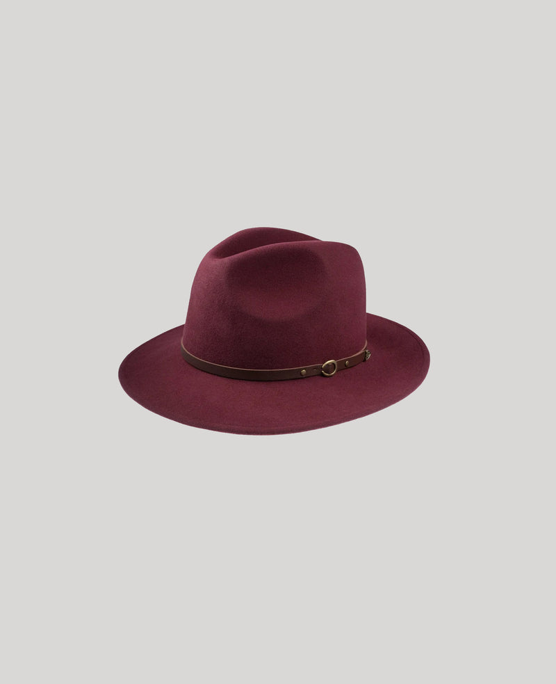 100% Wool Felt Christys Crushable Safari Hat