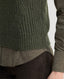 Kinalba Crew Neck Tank with Alcantara Patches