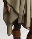 Katherine Lambswool Belted Cape