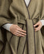 Katherine Lambswool Belted Cape