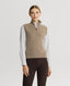 Madeline Cashmere Zip Up Tank