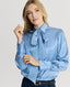 Glyndebourne Silk Detachable Tie Neck Blouse