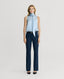 Cadogan Silk Tie Neck Blouse