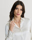 Glyndebourne Silk Detachable Tie Neck Blouse