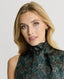 Hawthorn Silk Tie Neck Blouse