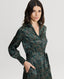 Hawthorn Silk Open Neck  Shirt Dress